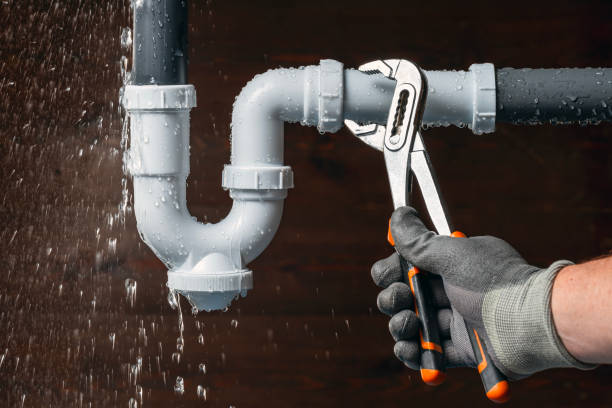 Professional Plumbing technician working in Elkhart Lake, WI